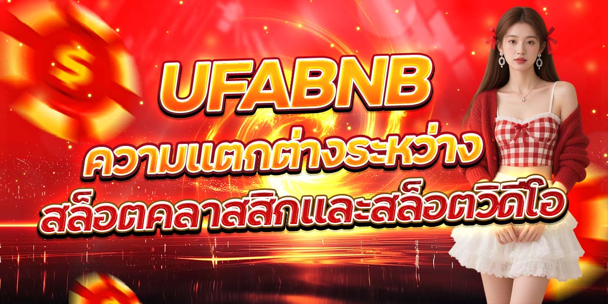 UFABNB ความแตกต่างระหว่างสล็อตคลาสสิกและสล็อตวิดีโอ