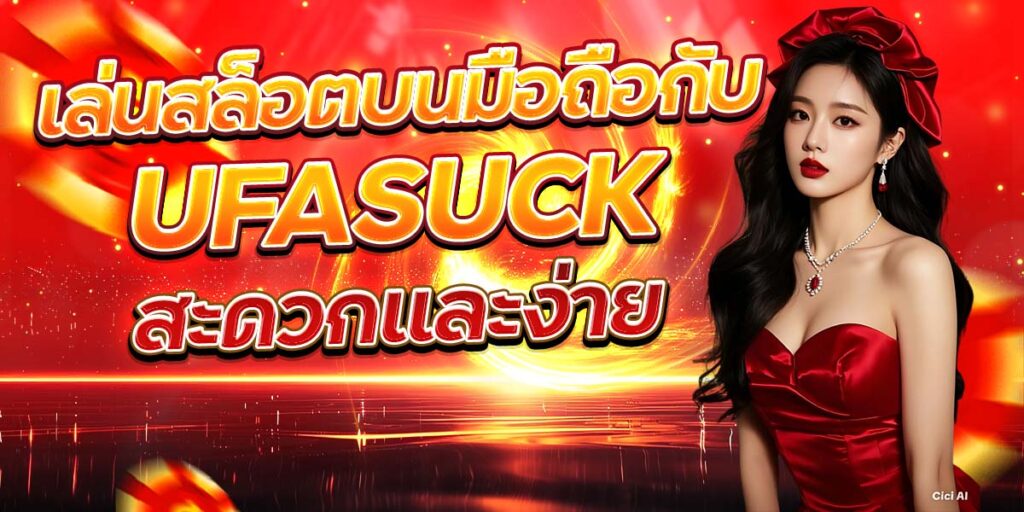 เล่นสล็อตบนมือถือกับ UFASUCK สะดวกและง่าย