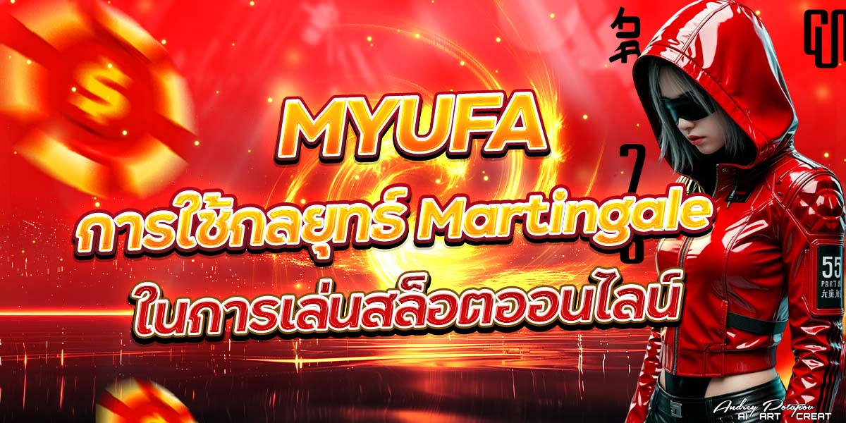 MYUFA การใช้กลยุทธ์ Martingale ในการเล่นสล็อตออนไลน์